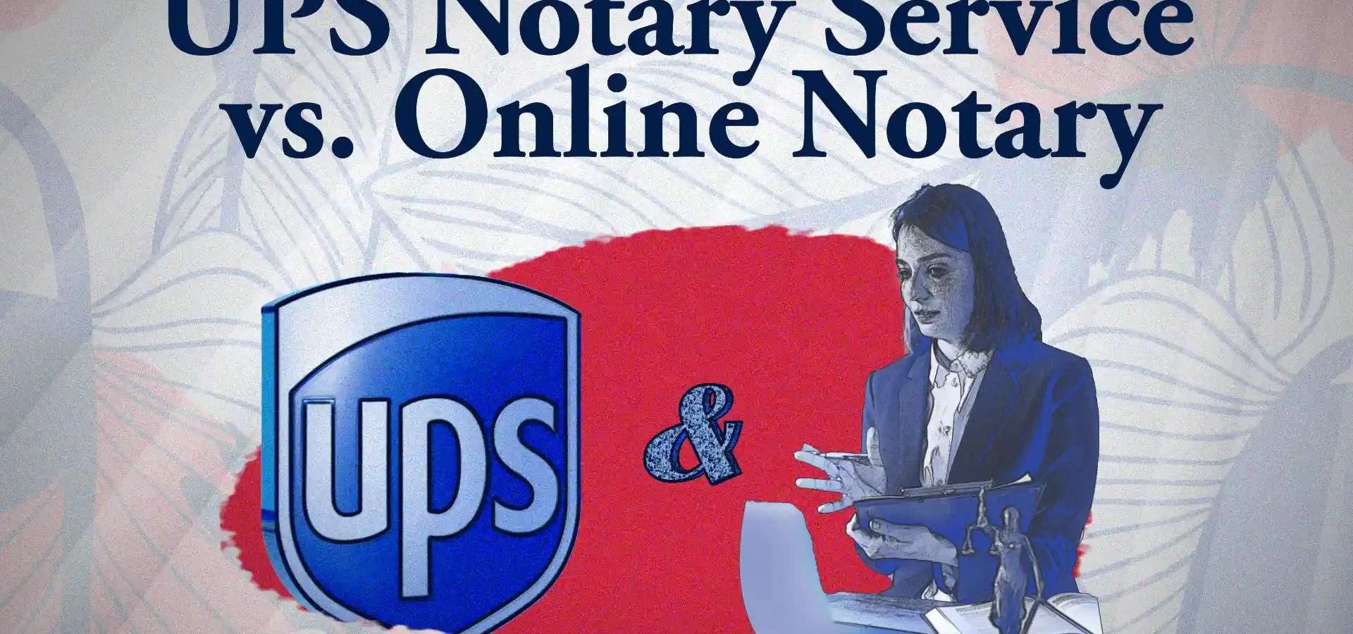 UPS Notary Cost vs. Online Notary