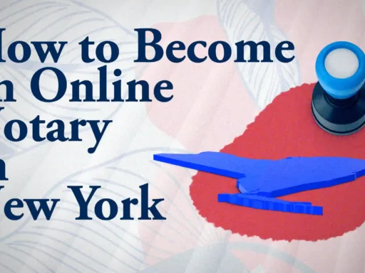 How to Become an Online Notary in New York