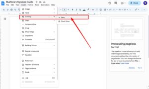 How to eSign in GoogleDocs