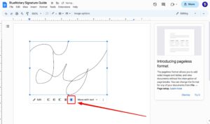 How to eSign in GoogleDocs Step 6