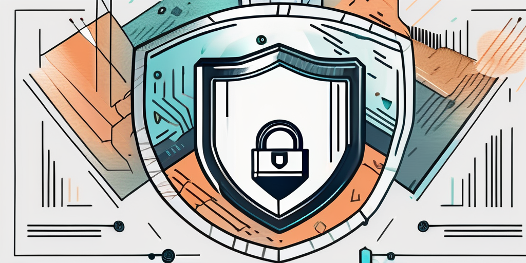 A padlock symbolizing security