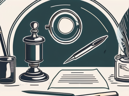 A notary public seal on a pre-signed document