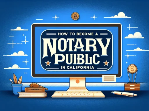 How to Become a Notary Public in California