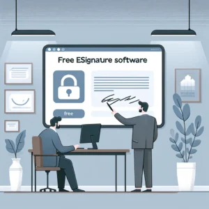 Free eSignature Software and Digital Signatures