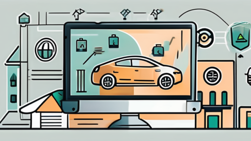 A digital tablet displaying a stylized