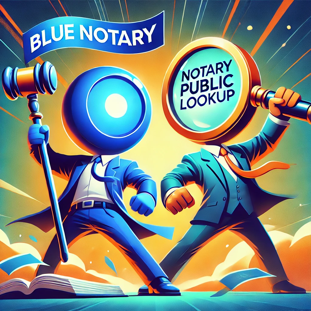 Which One Should You Buy BlueNotary or NotaryPublicLookup?