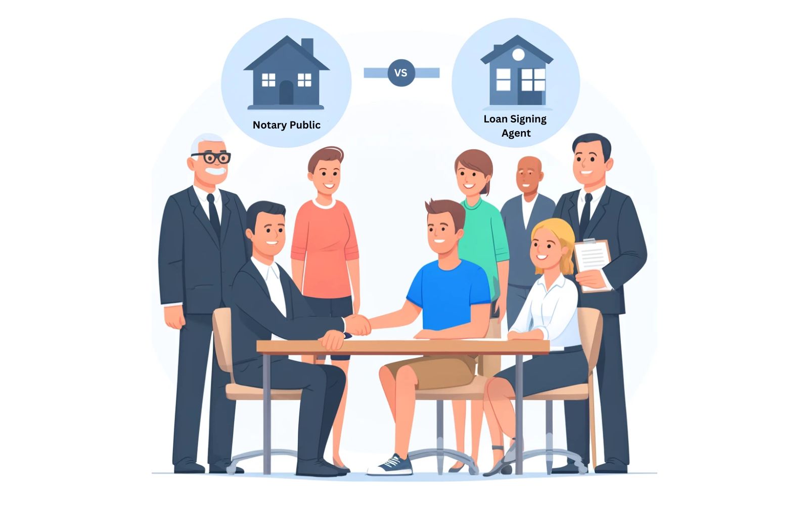 Loan Signing Agent vs Notary Public Key Differences