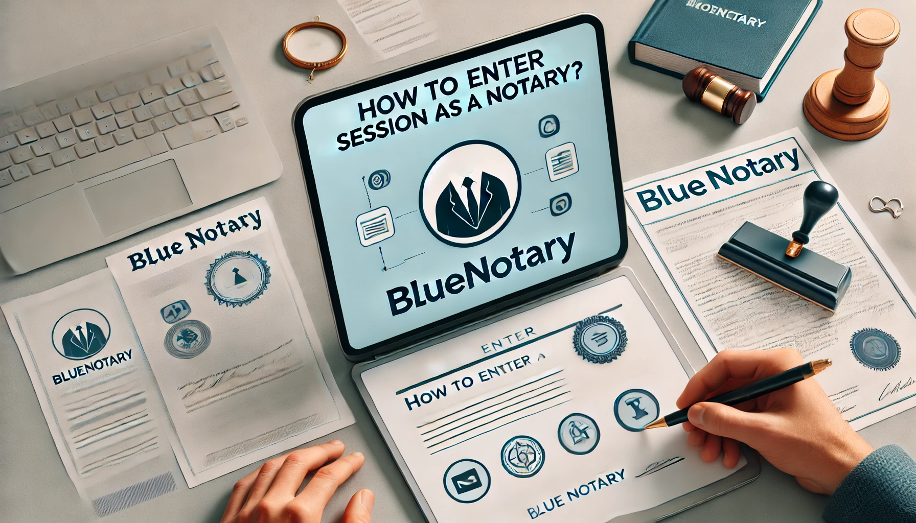 How to Enter a Session as a Notary