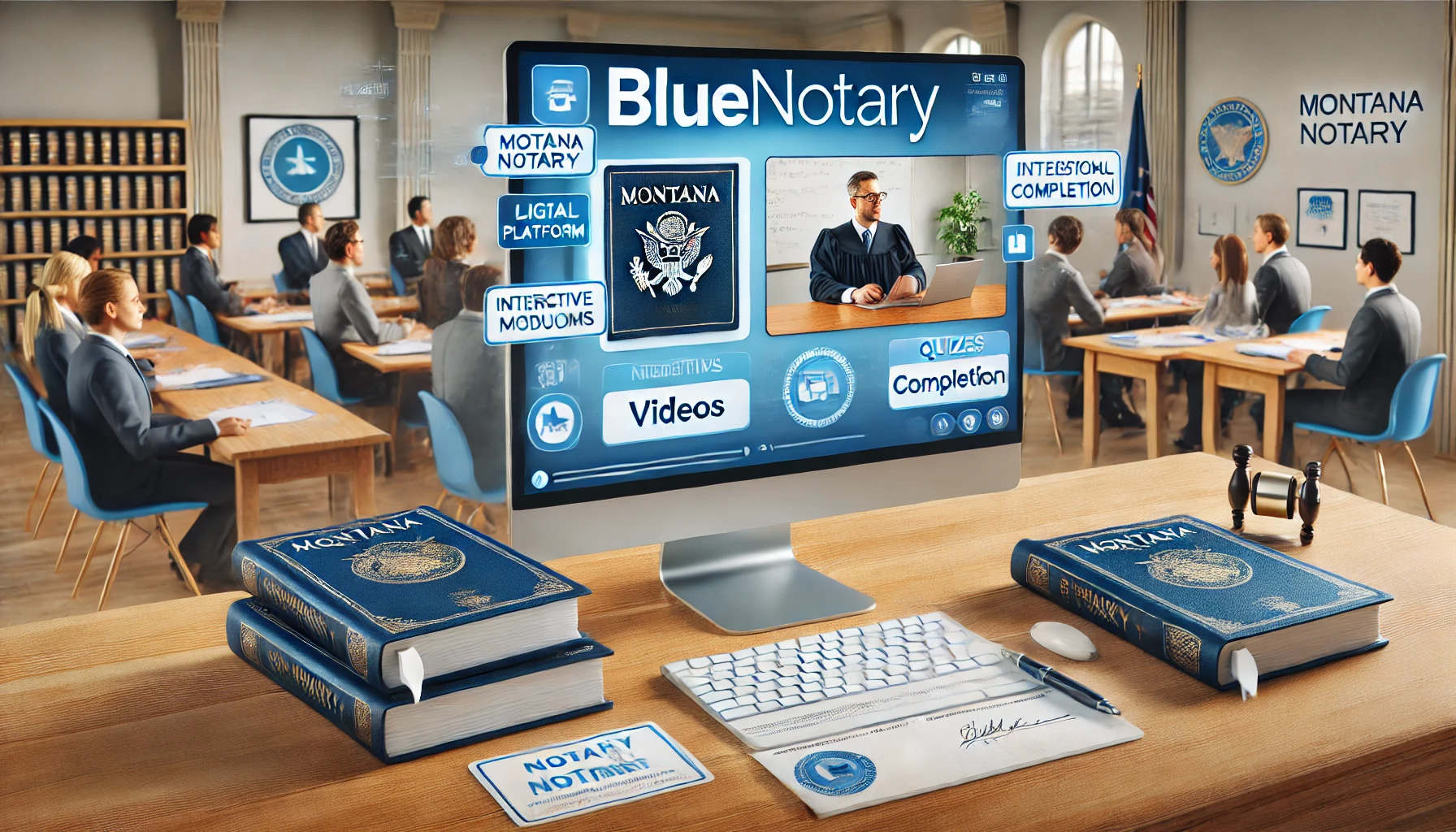BlueNotary Recommended Technical Training (Required for Montana)