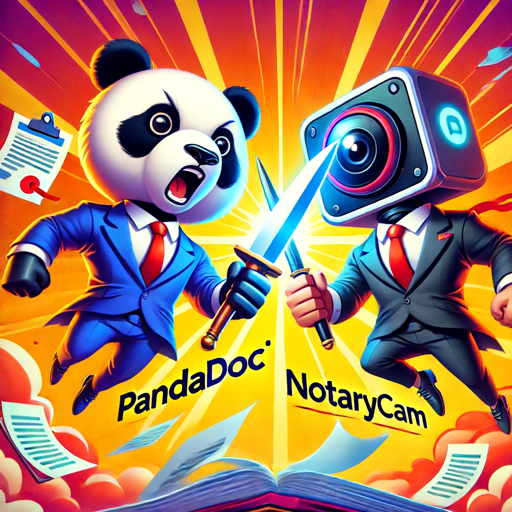 Comparison Between Pandadoc Vs Notarycam Bluenotary 8781