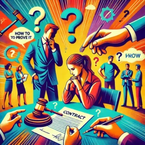 Signing a Contract Under Duress