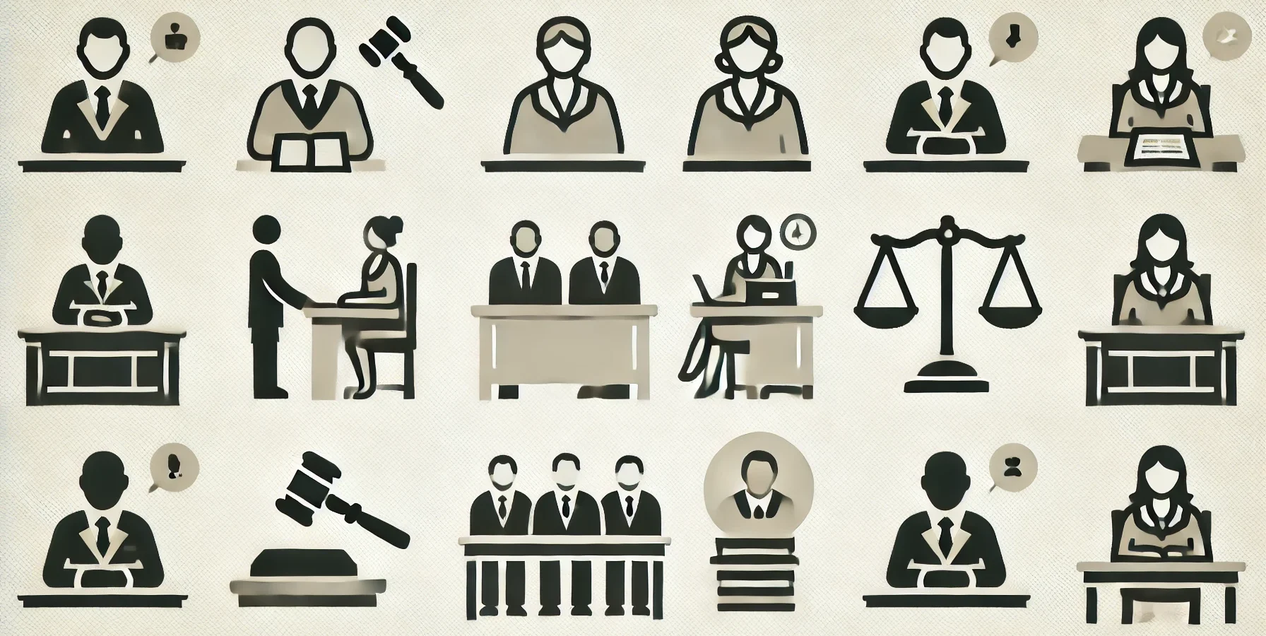 who is present at a deposition