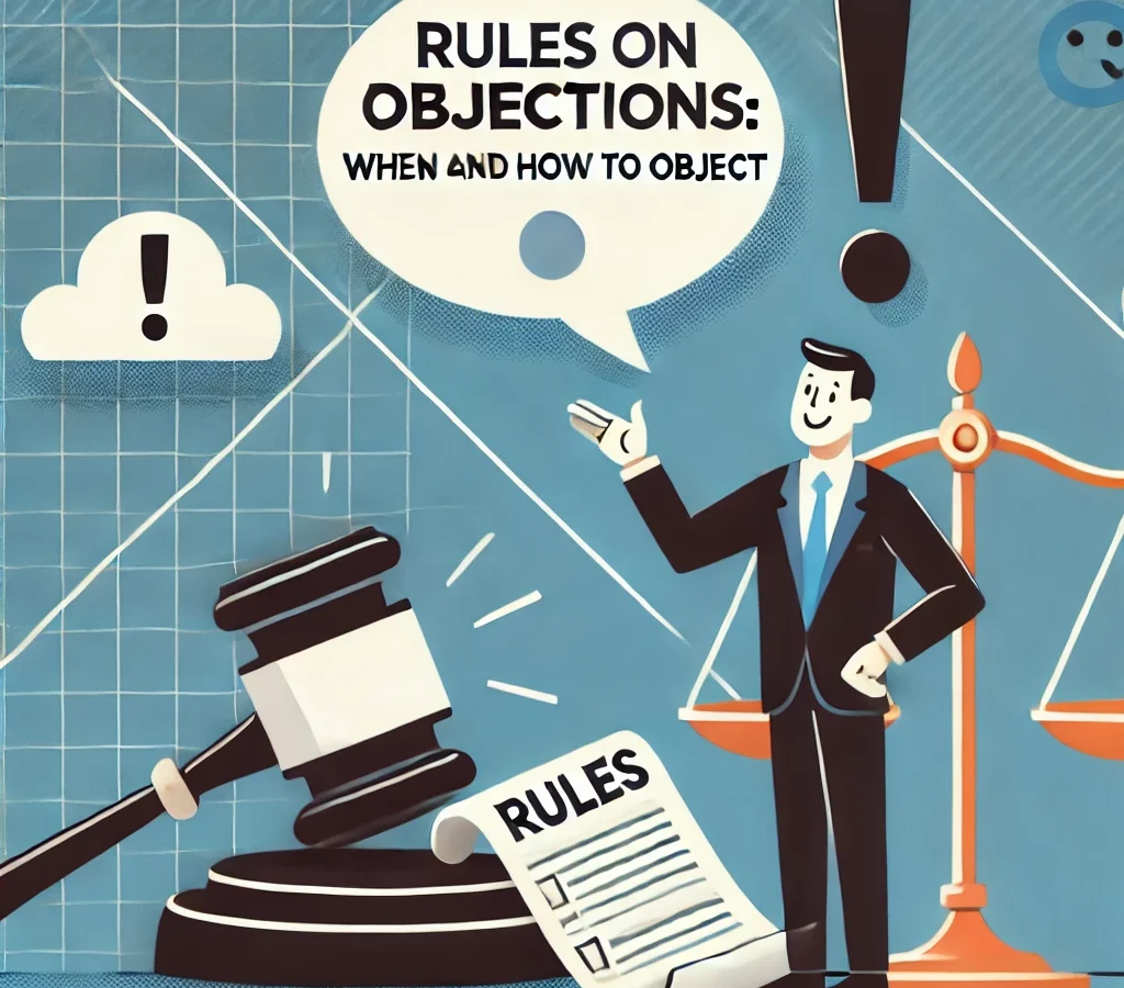 Deposition objections