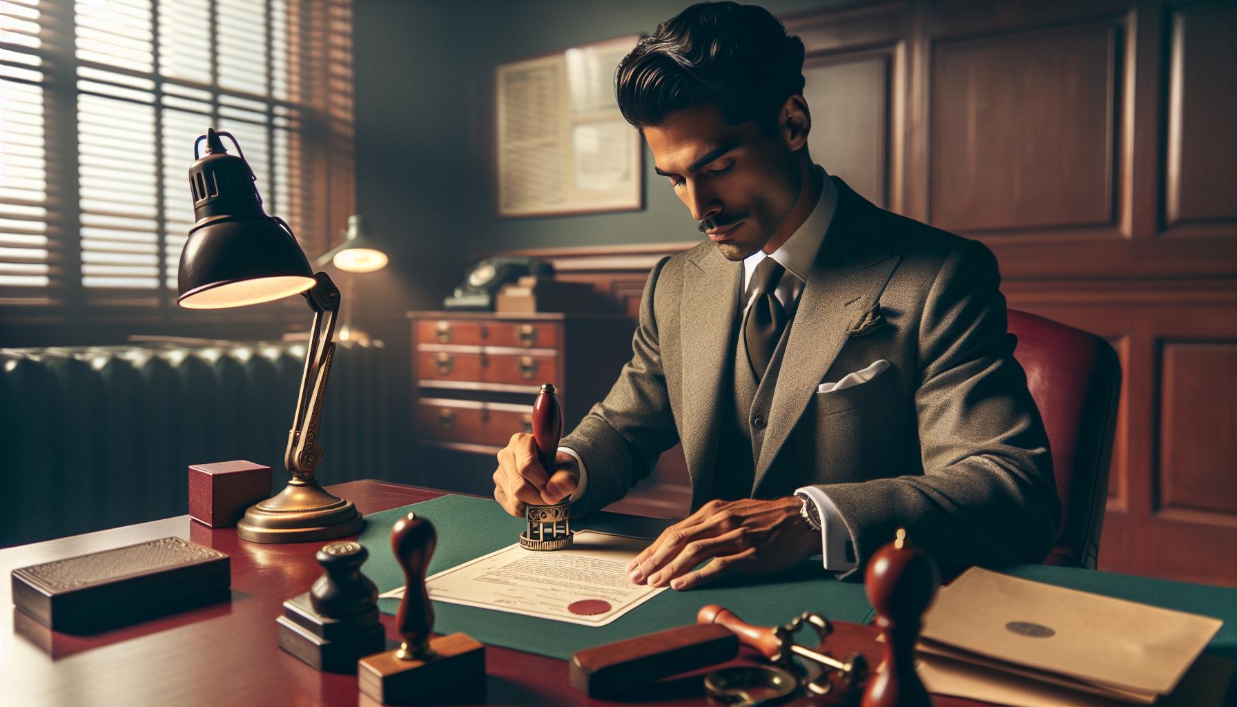 Example Notarized Document for Legal Transactions • BlueNotary