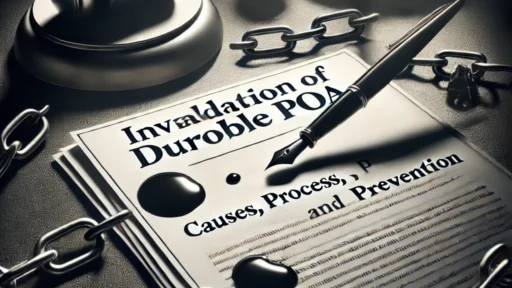 can a durable poa be invalidated