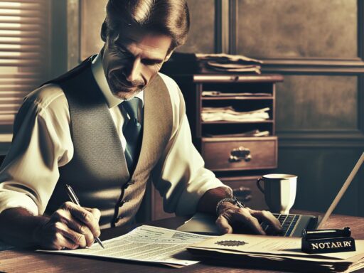 notarized form template