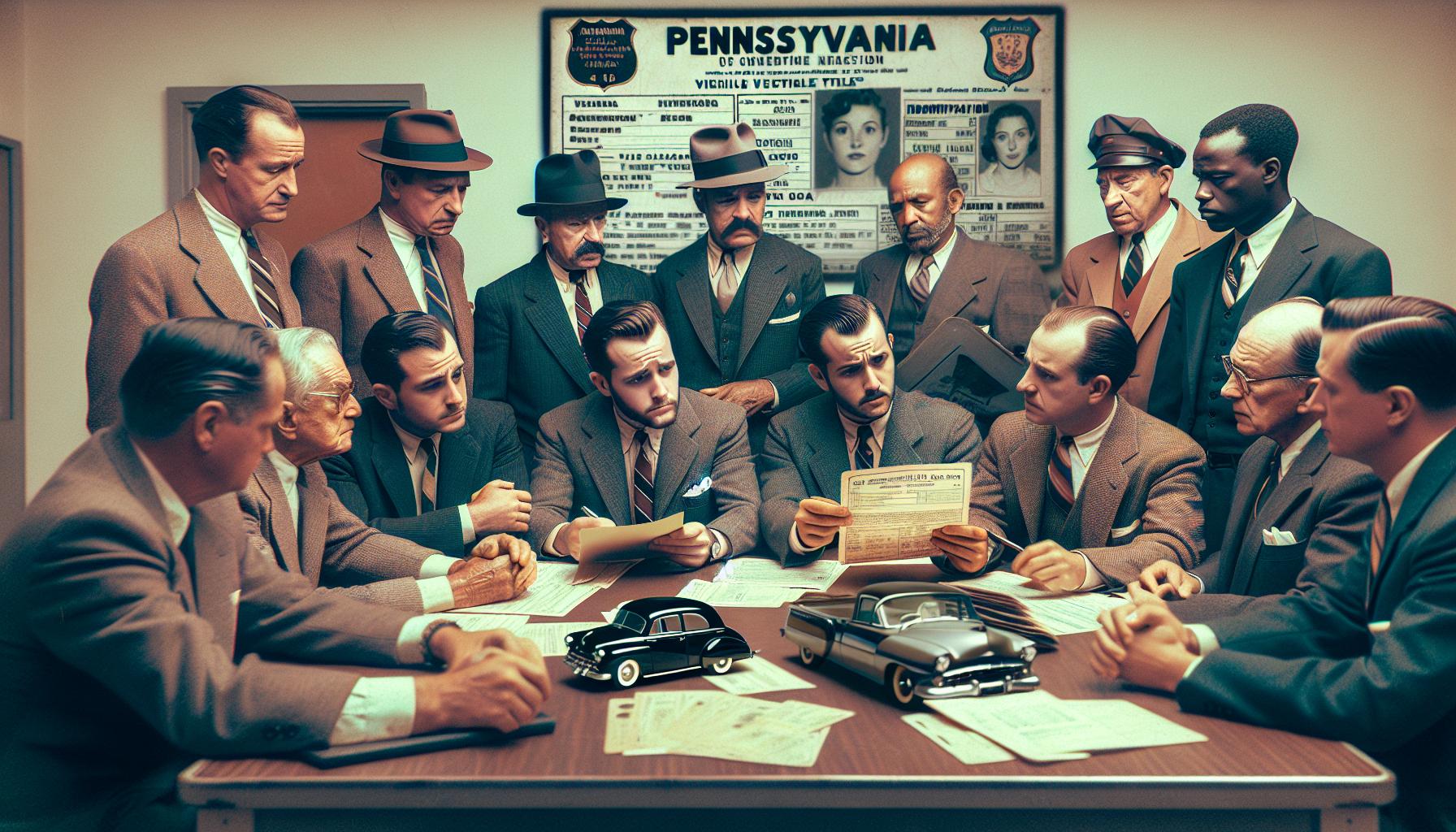 abandoned vehicle title pa
