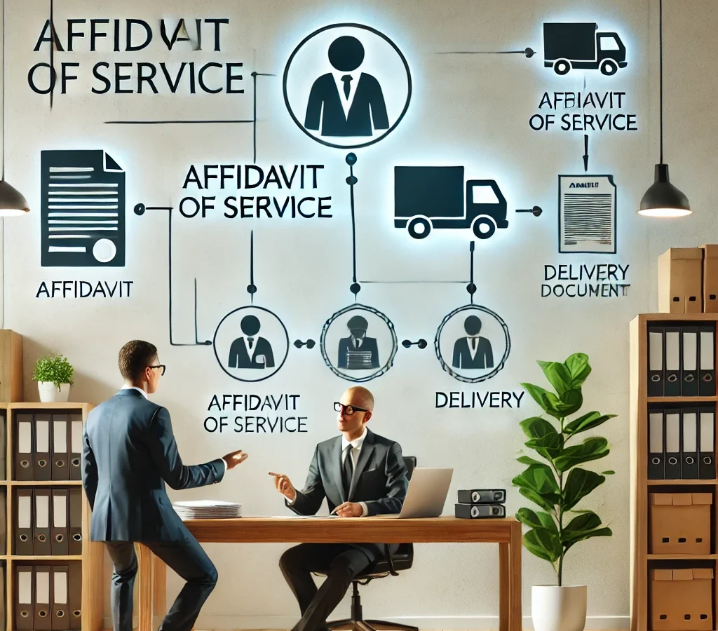 what is an affidavit of service