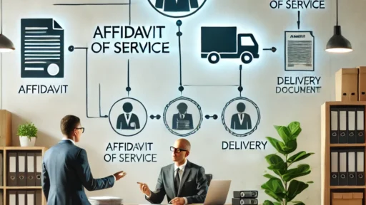 what is an affidavit of service