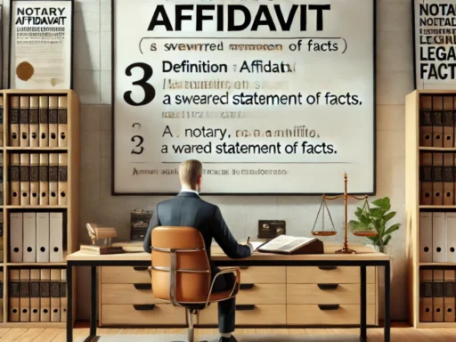 definition of affidavit