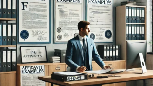 examples of affidavits