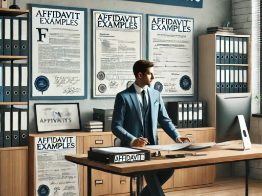 examples of affidavits
