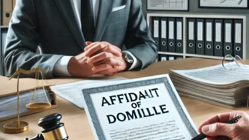 affidavit of domicile