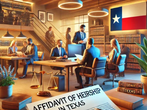 Affidavit of Heirship Texas PDF
