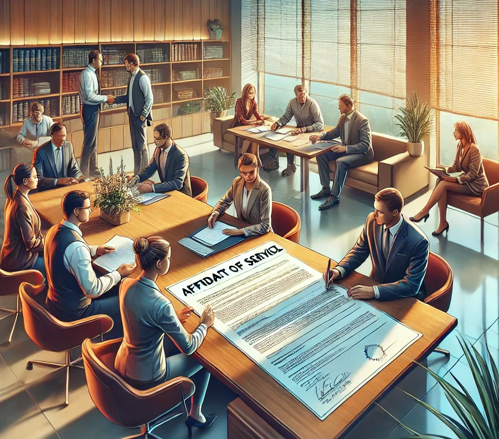 Affidavit of Service Form