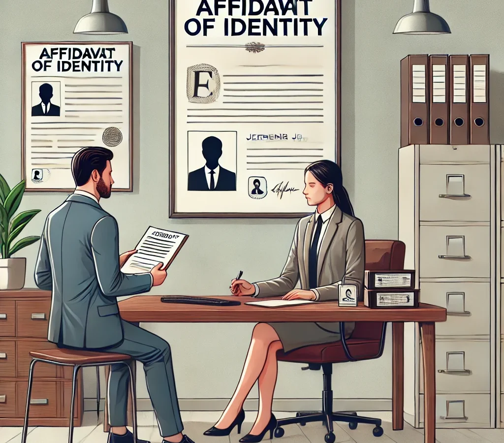 affidavit of identity