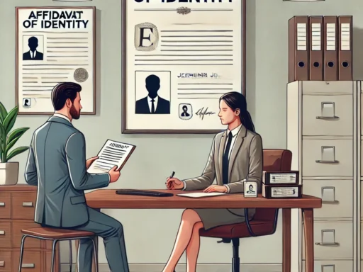 affidavit of identity