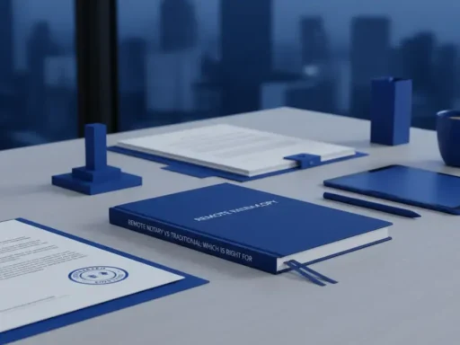 remote online notarization services