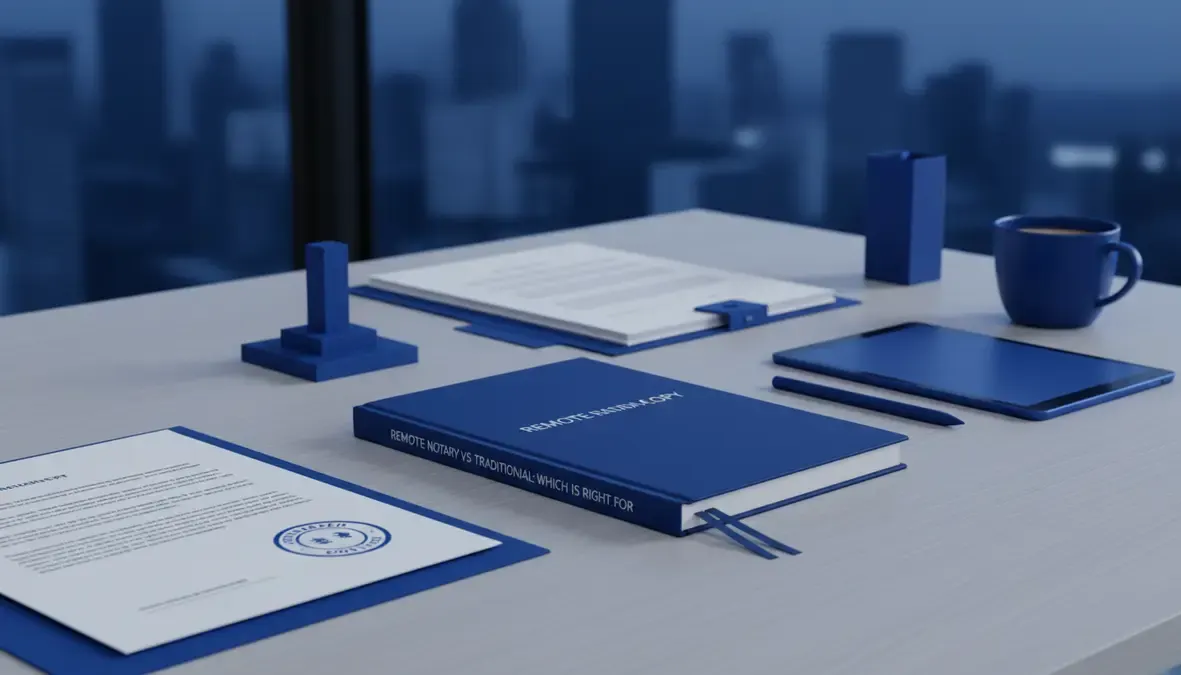 remote online notarization services