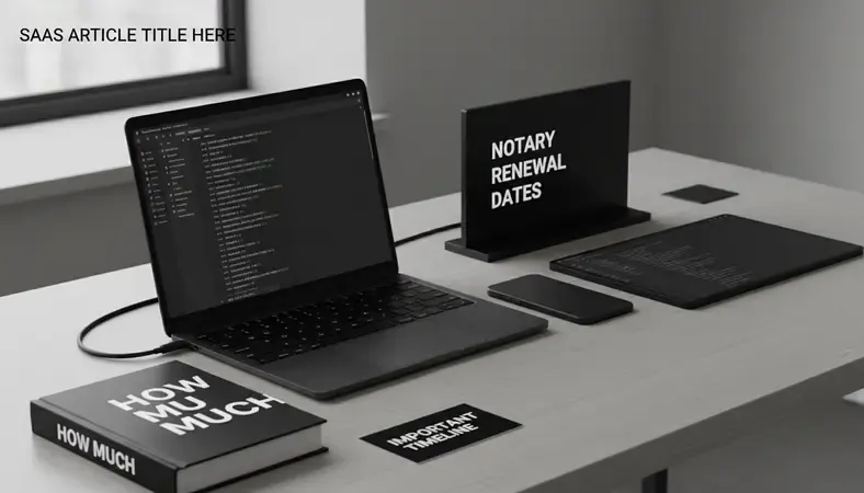 Notary license renewal timeline and important dates