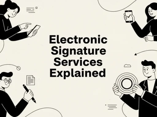 electronic signature services