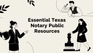 notary public state of texas