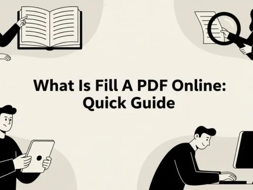 fill a pdf online