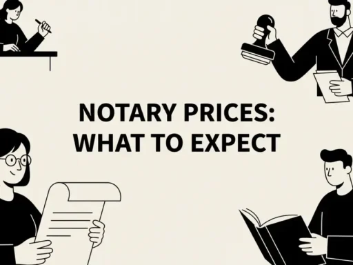 notary prices