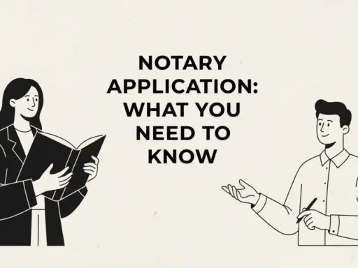 notary application