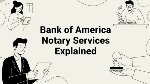 bank of america notary services