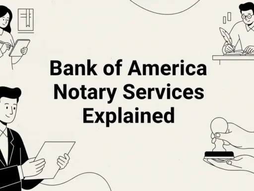 bank of america notary services