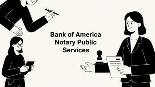 bank of america notary public