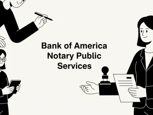 bank of america notary public
