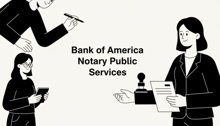 bank of america notary public