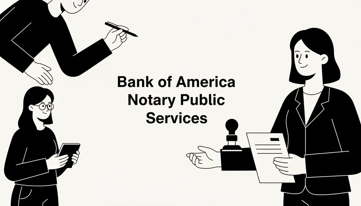 bank of america notary public