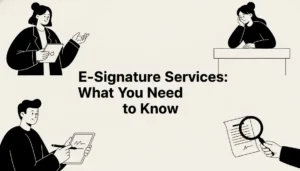 e signature services
