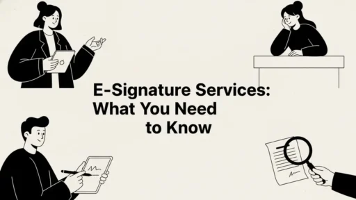 e signature services