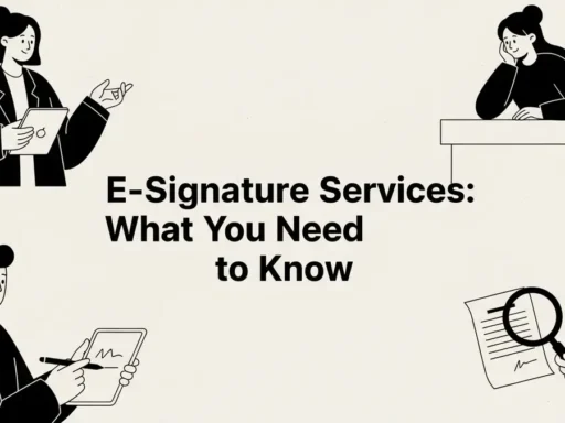 e signature services