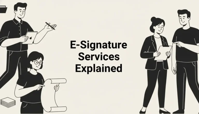 e signature services