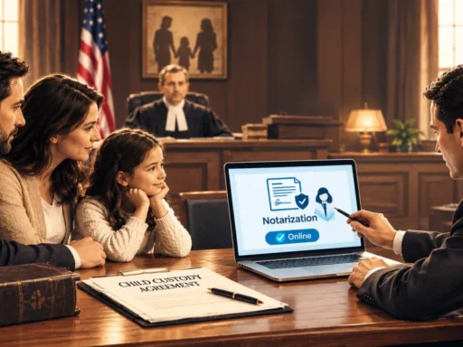 child custody agreement template